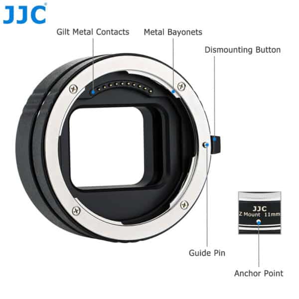 JJC AET-NKZII ท่อมาโครอัตโนมัติ Auto Focus 11mm+16mm สำหรับ Nikon Z