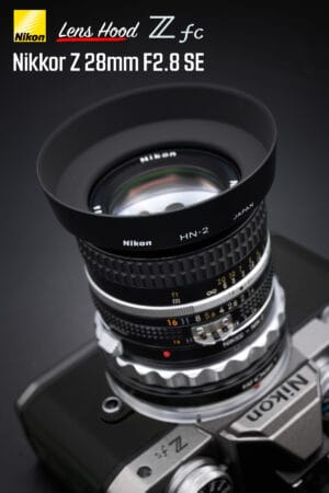 ฮูด Nikon Z 28mm F2.8 HN-2 Hood Nikon Zfc Original