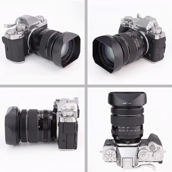 ฮูด Fuji 16-55mm F2.8 WRII และ Fuji 16-80mm F4 จาก Haoge Lens Hood LH-X18N