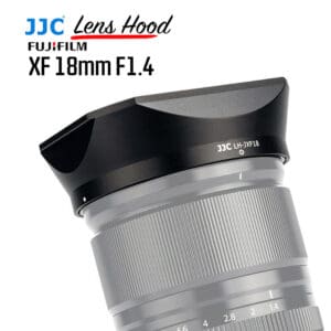 ฮูดเลนส์ Fuji 18mm f1.4 Lens Hood JJC LH-JXF18