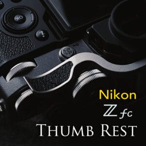 ที่พักนิ้ว Thumb Rest Nikon Zfc สีเงิน