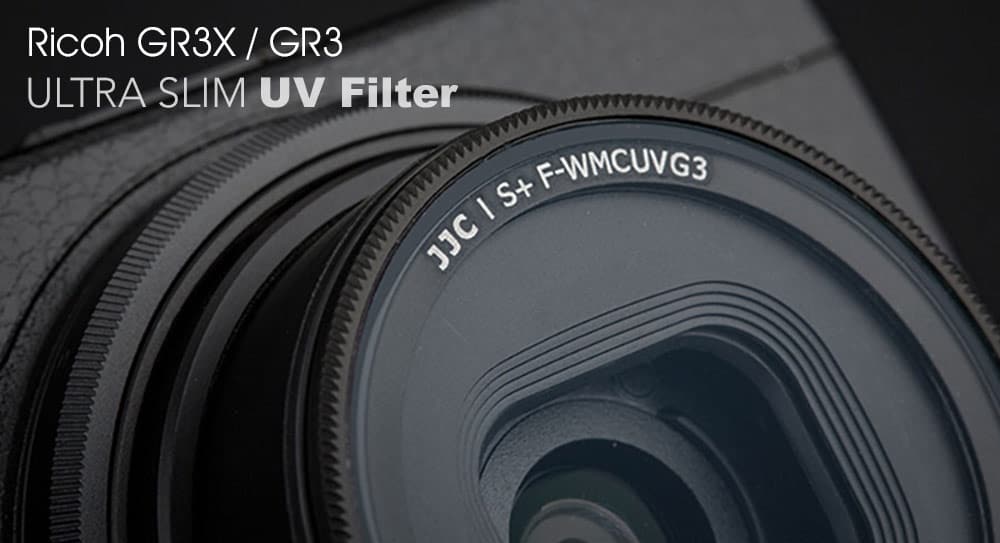 ฟิลเตอร์ Ricoh GRIII GRIIIX JJC UV Filter fwmcuvg3