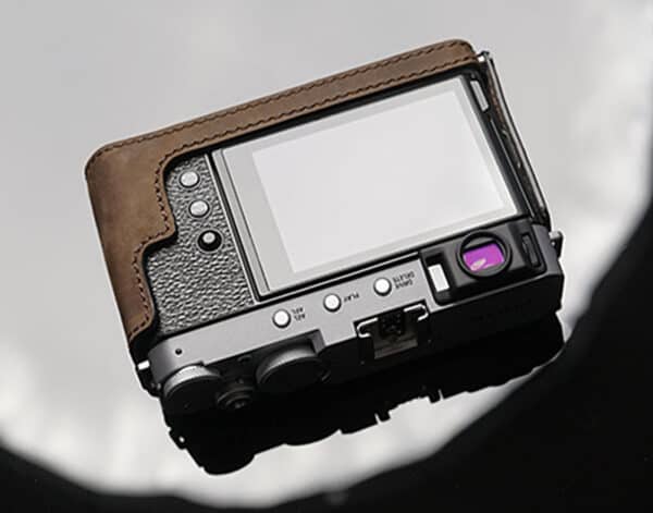 เคส Fuji XE4 สีวินเทจ Vintage Brown Mr.Stone