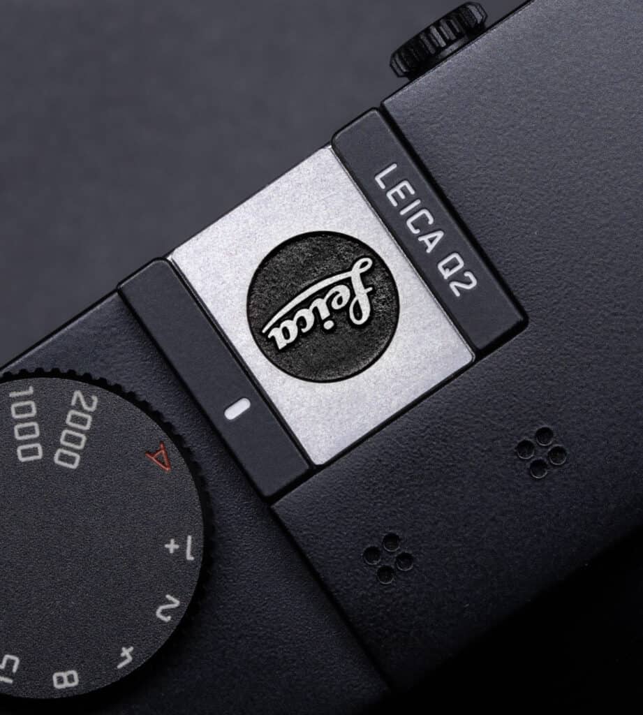 Hot Shoe Cover Leica Black Dot ปิดช่องแฟลช โลโก้จุดดำ