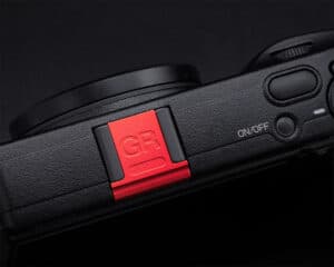 ที่ปิดช่องแฟลช Ricoh GR3X GR3 สีแดง Hot Shoe Cover Ricoh GRIIIX GRIII Red