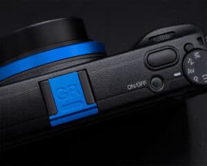 ชุดวงแหวน Ricoh GR3X สีน้ำเงิน พร้อม Hot Shoe Cover จาก iCool