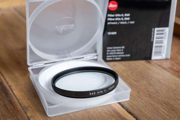 Leica E60 UVa II Black Filter