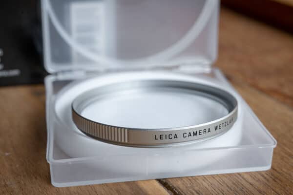 Leica E60 UVa II Silver Filter