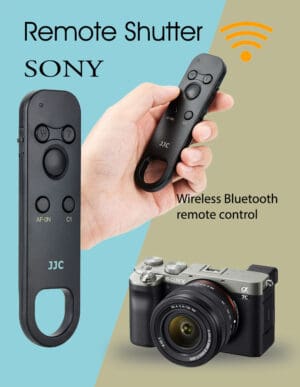 JJC BTR-S1 รีโมทบลูทูธไร้สาย สายลั่น ชัตเตอร์ Sony A7C ZV1 ZVE10 RX100VII A7IV