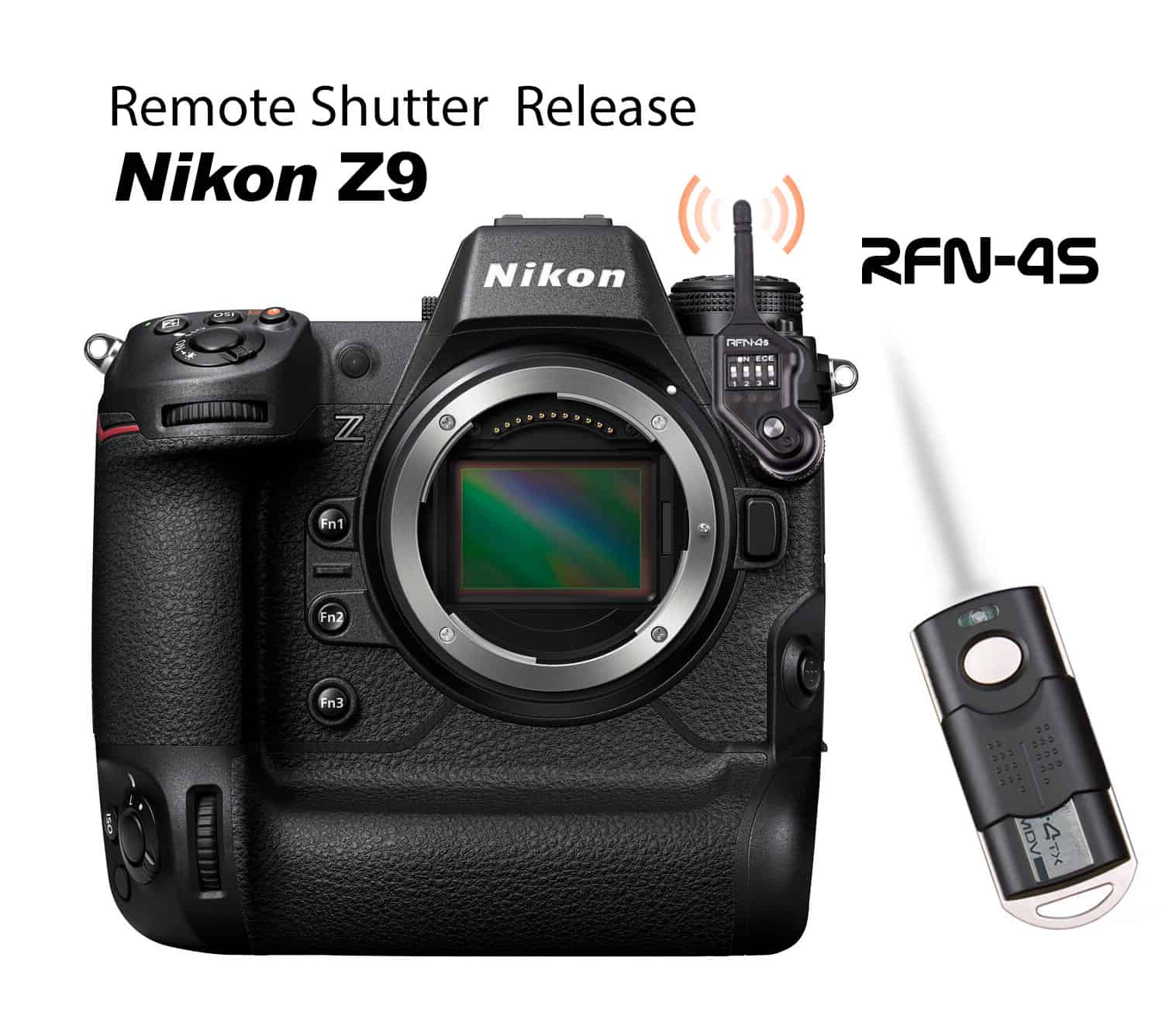 สายลั่นชัตเตอร์ Nikon Z9 D6 D850 RFN4S SMDV รีโมท ไร้สาย Remote Shutter Release