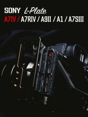 L-Plate Sony A7M4 A7IV A7RIV A7SIII สีดำ จาก King