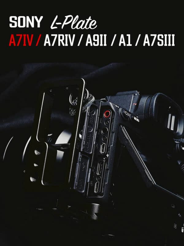 L-Plate Sony A7M4 A7IV A7RIV A7IV ASIII สีดำ จาก King