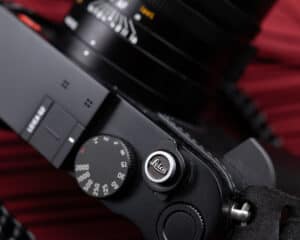 Soft Release Button Leica Black Dot Sticker ปุ่มชัตเตอร์ Leica จุดดำ Leica Q2 Q QP สติ๊กเกอร์
