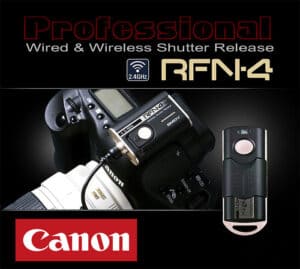 สายลั่น Canon EOS R5 R3 5D MarkIV รีโมท RFN4 RF911 Remote Shutter Release