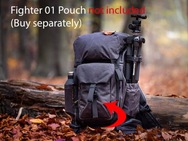 Wotancraft PILOT Backpack 20L Black Charcoal