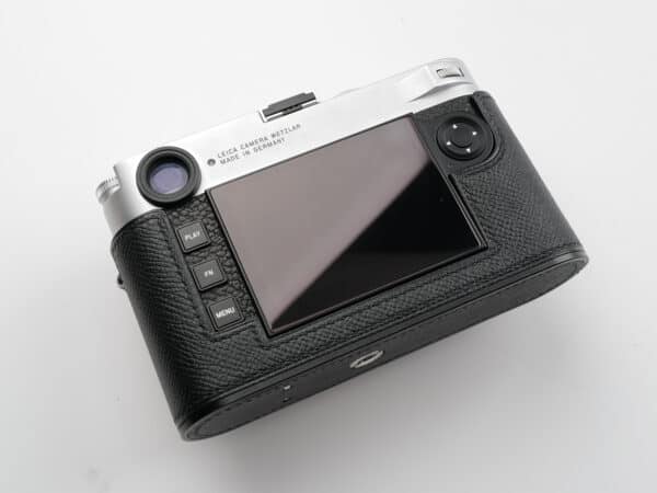 Leather Case Leica M11 Black Caviar เคสหนัง สีดำหนังคาเวียร์ Kontice