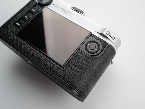 Leather Case Leica M11 Black Caviar เคสหนัง สีดำหนังคาเวียร์ Kontice