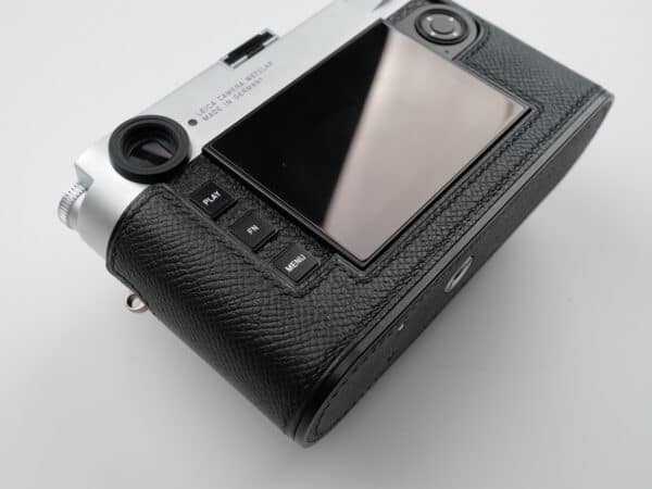 Leather Case Leica M11 Black Caviar เคสหนัง สีดำหนังคาเวียร์ Kontice