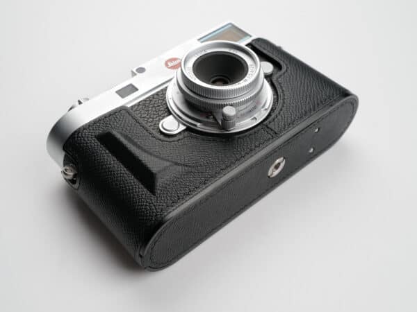 Leather Case Leica M11 Black Caviar เคสหนัง สีดำหนังคาเวียร์ Kontice