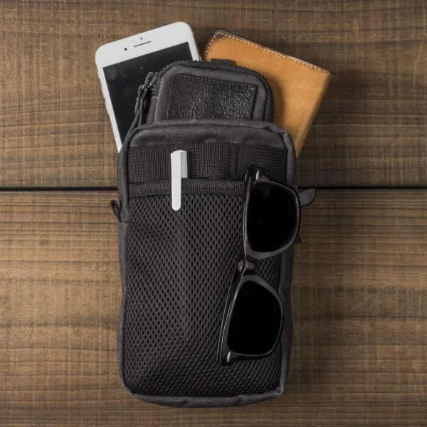 Wotancraft Zipper Pouch Black
