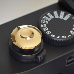 Komaru Polished Brass Limited Edition Soft Release Button – For Leica
