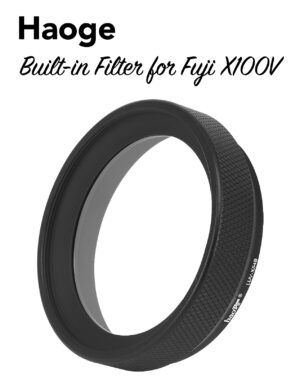 ฟิลเตอร์ Fuji X100V สีดำ Haoge LUV-X54B พร้อม Built-in Adapter
