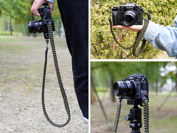 สายคล้องกล้อง Paracord Olive พร้อมหัวต่อ Peak Design