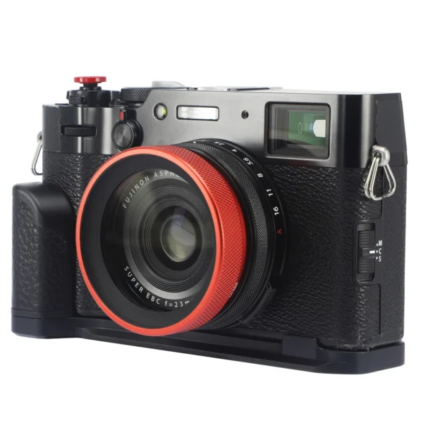 ฟิลเตอร์ Fuji X100V สีแดง Haoge LUV-X54R พร้อม Built-in Adapter