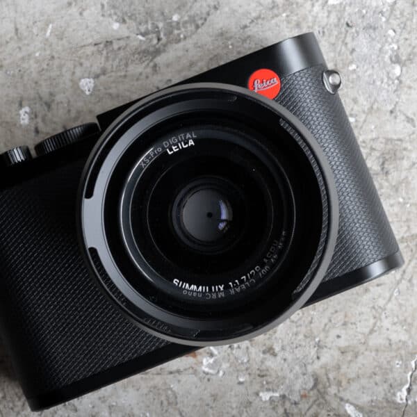 Hood Leica Q2 QP Q Black mostTap ฮูดเลนส์แบบกลม V2
