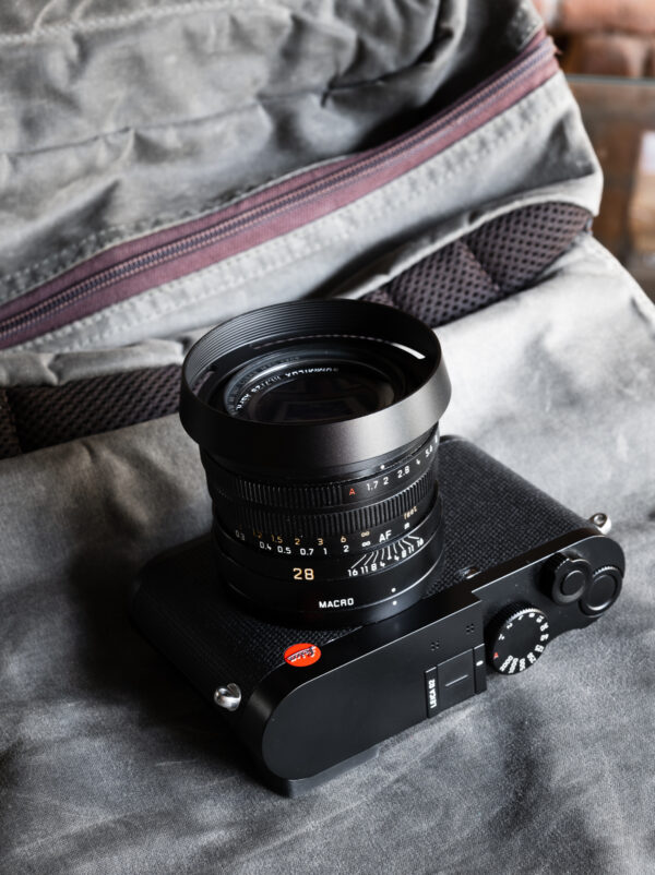 Hood Leica Q2 QP Q Black mostTap ฮูดเลนส์แบบกลม V2