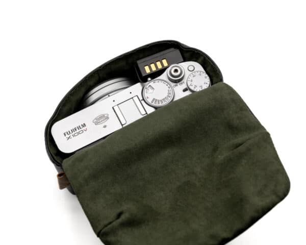 ซองหนัง Fuji X100V Leica Minilux Pouch หนังแท้