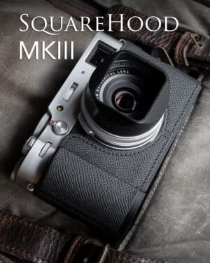 SquareHood MKIII Fuji X100V สีดำ ฮูดเหลี่ยม พร้อม Adapter Ring