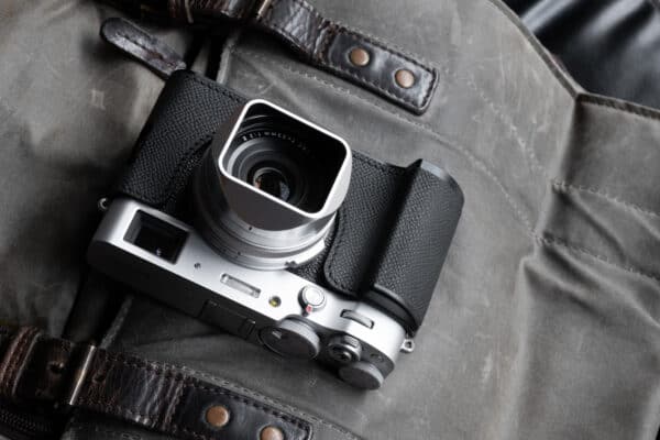 SquareHood MKIII Fuji X100V สีเงิน ฮูดเหลี่ยม พร้อม Adapter Ring