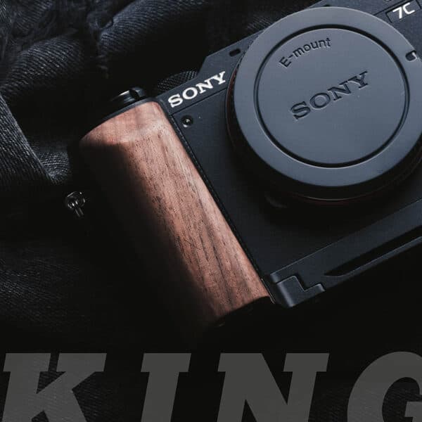 กริป Sony A7C Walnut Hand Grip จาก King