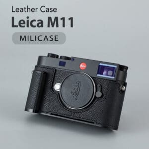 เคส Leica M11 สีดำ Milicase มีกริป