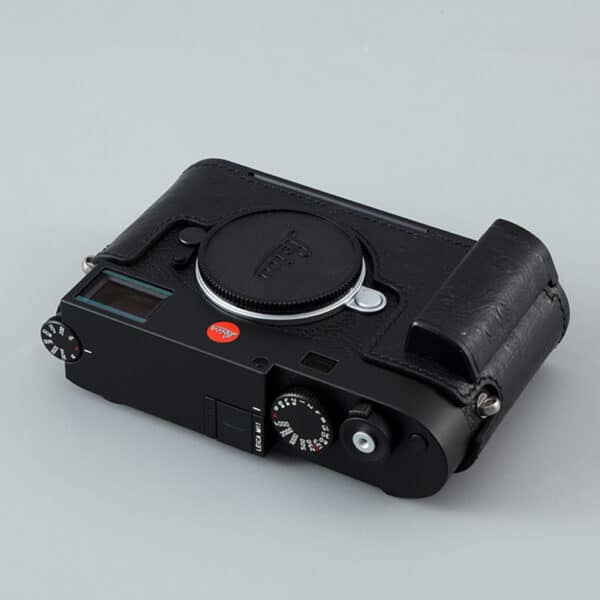 เคส Leica M11 Ostrich Milicase หนังนอกกระจอกเทศ มีกริป