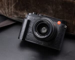 เคส Leica Q2 Ostrich Milicase หนังนอกกระจอกเทศ มีกริป สำหรับ Leica Q2 Q QP