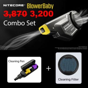 ชุดเซ็ท Nitecore BlowerBaby + Cleaning Pen + Cleaning Special Filter
