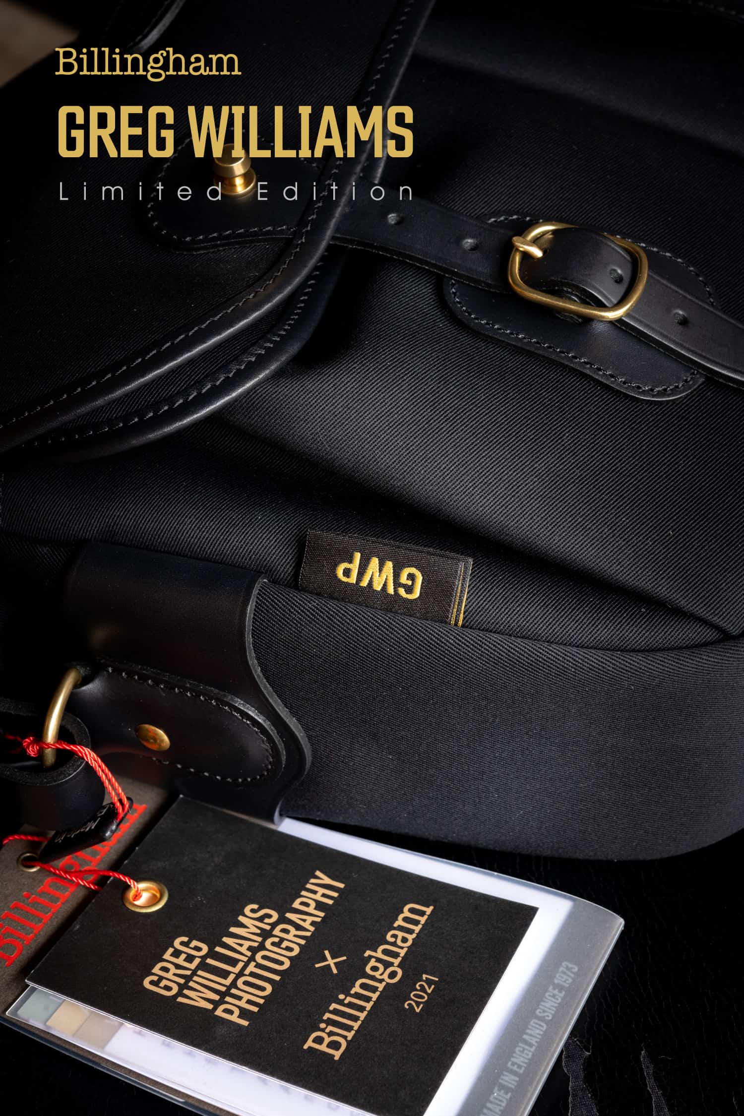 Billingham Hadley Pro 2020 Greg Williams x Billingham Edition