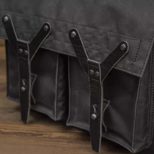 Wotancraft New SCOUT Black Canvas 9L