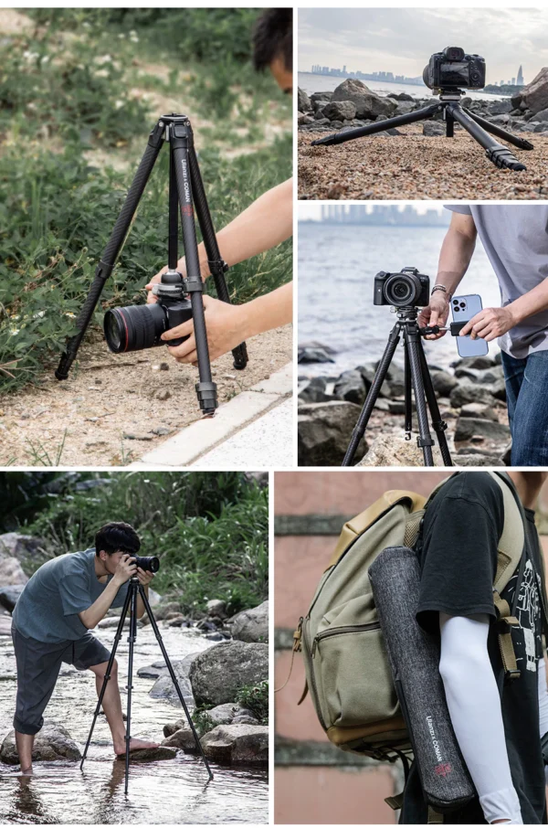 Ulanzi ZERO Y Profesional Carbon Travel Tripod ขาตั้งกล้องเดินทาง น้ำหนักเบา คุณภาพสูง