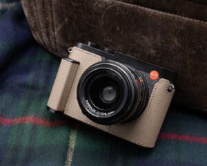เคส Leica Q2 สีเทา Milicase มีกริป สำหรับ Leica Q2 Q QP