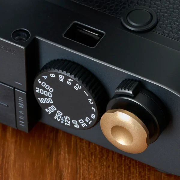 Komaru Bronze Satin Limited Edition Soft Release Button – For Leica