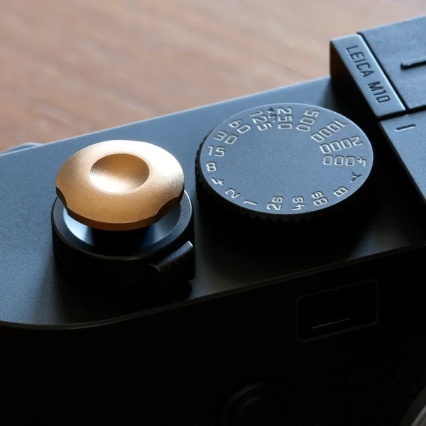 Komaru Bronze Satin Limited Edition Soft Release Button – For Leica