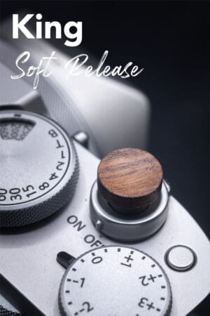 ปุ่มชัตเตอร์ไม้ King Shutter Soft Release Fuji X100VI XT5 XE4 X100V X100F XPRO3 XPRO2 XT4 XT3 XT30 XT20 XE3
