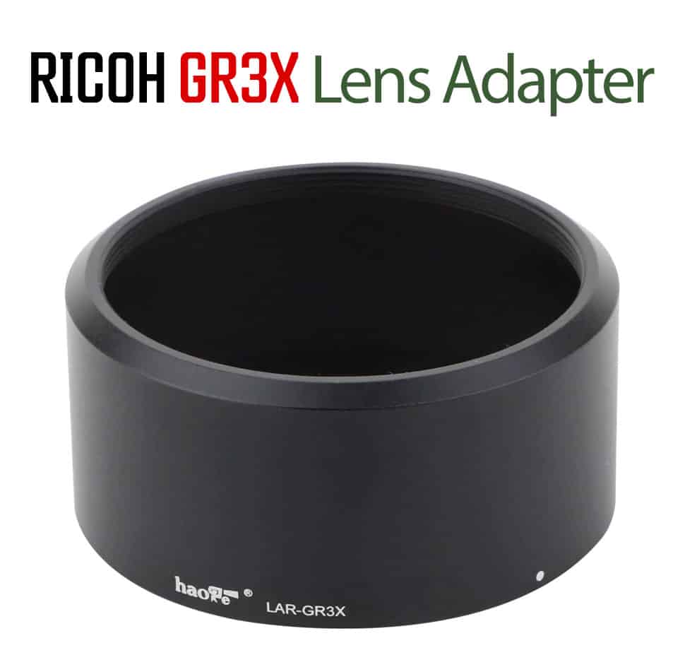 Lens Adapter RICOH GR3X GRIIIX Haoge LAR-GR3X