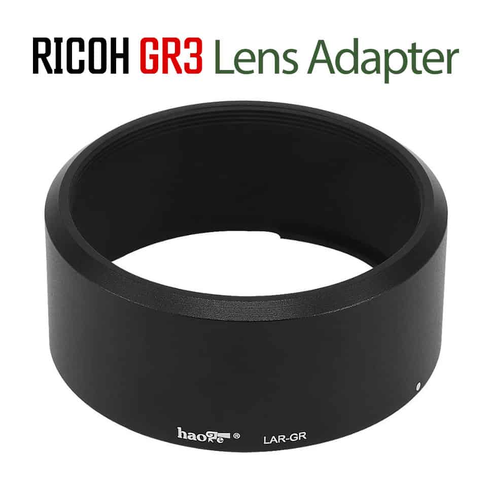 Lens Adapter RICOH GR3 GRIII Haoge LAR-GR