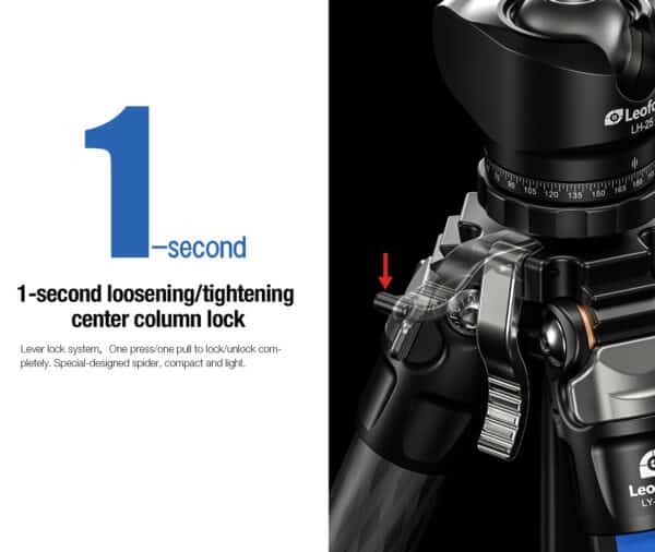 ขาตั้ง LeoFoto LY224C Professional Light Weight Carbon Fiber