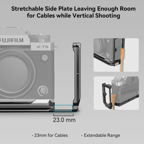 L-Plate FUJI XT5 SmallRig 4137