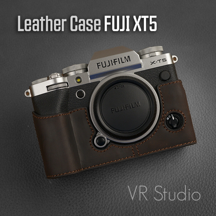 เคสหนัง FUJI XT5 VR Studio Leather Half Case